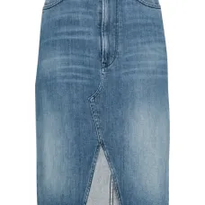 Джинсовая юбка миди Elizabella