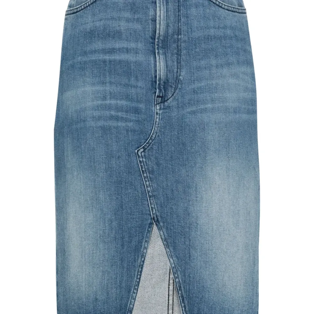 Джинсовая юбка миди Elizabella