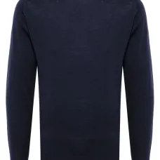 Джемпер тонкой вязки с высоким воротником