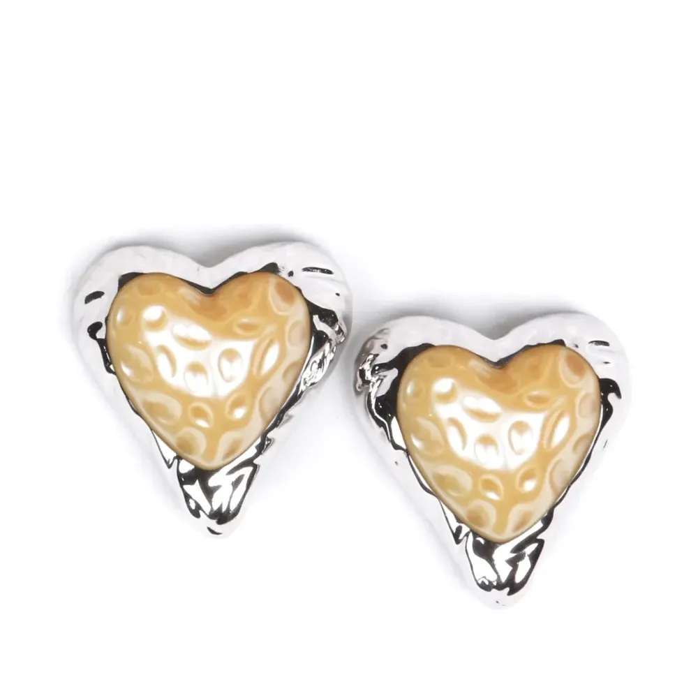 Серьги-гвоздики Heart