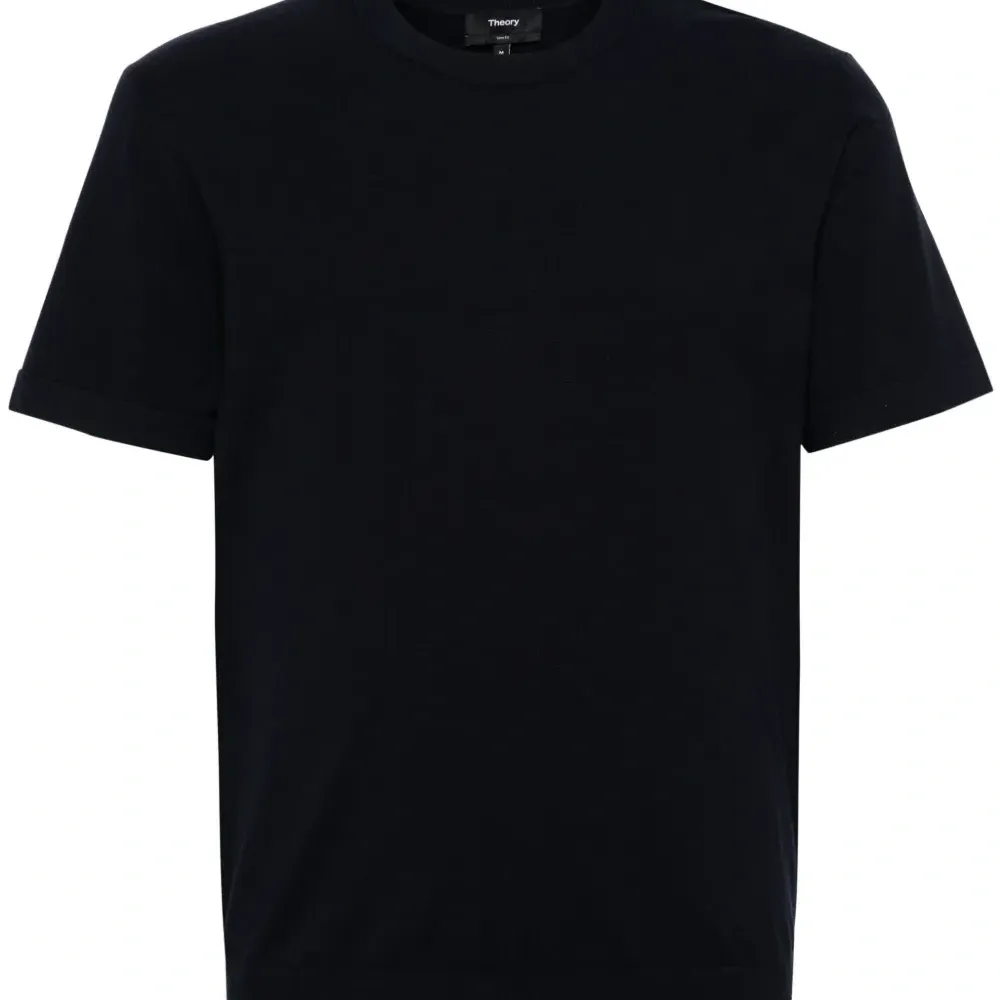 Футболка из джерси с круглым вырезом