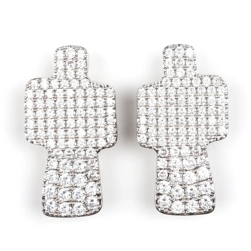 Серьги-клипсы Crossroads