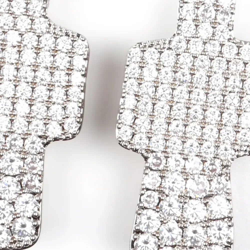 Серьги-клипсы Crossroads