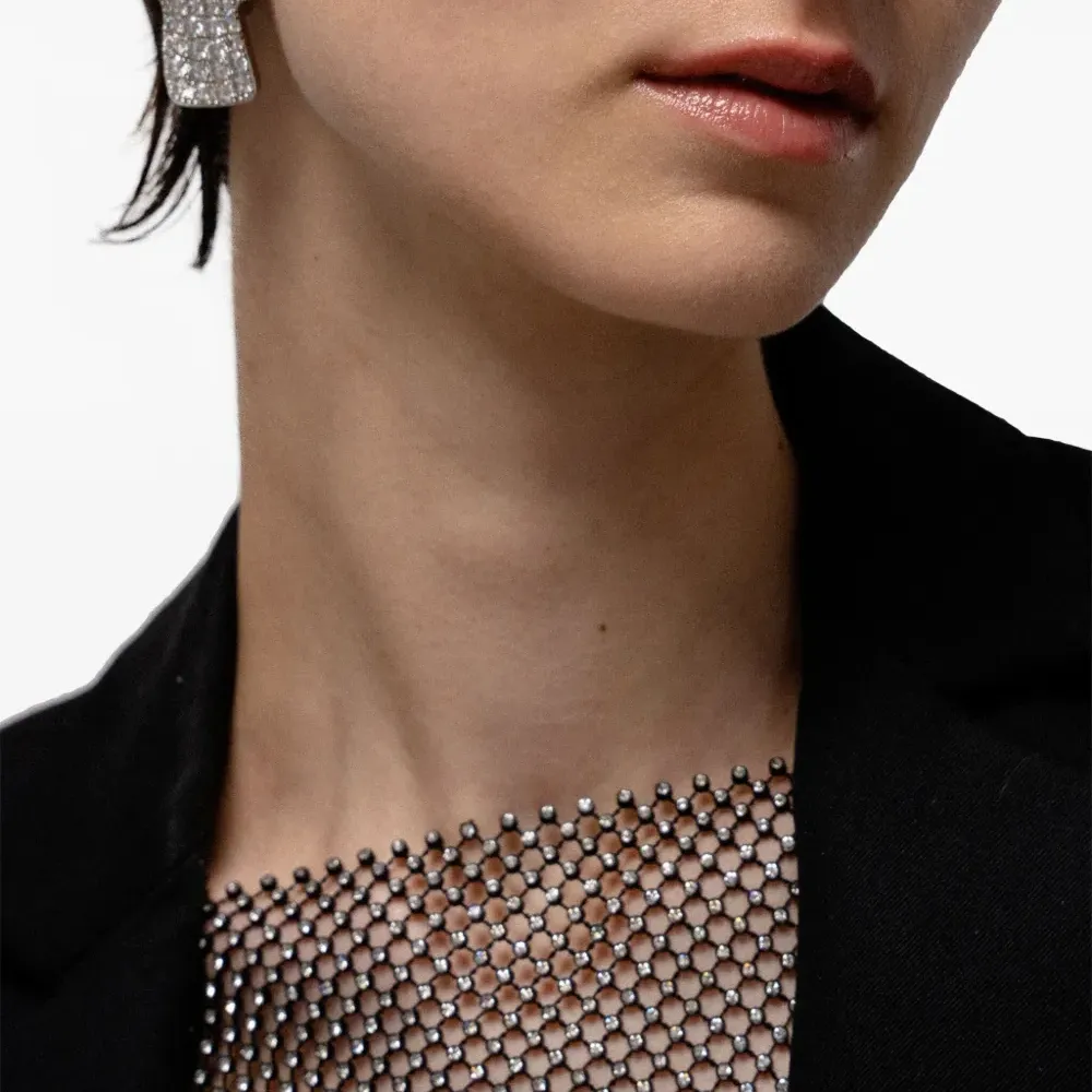 Серьги-клипсы Crossroads