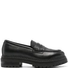 Лоферы с закругленным носком