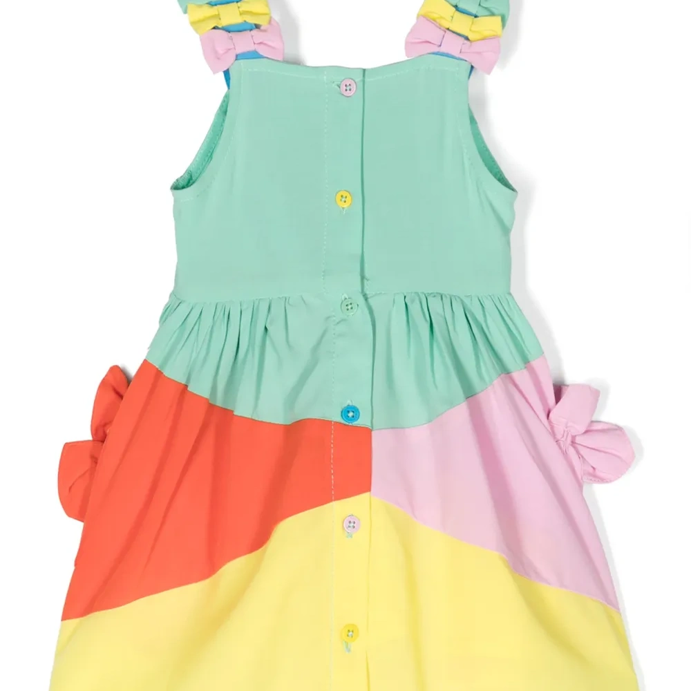 Платье-рубашка с бантом