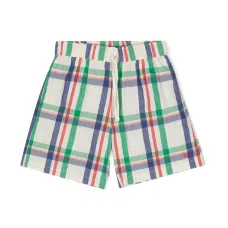 Шорты-бермуды Madras в клетку