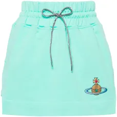 Юбка мини с вышивкой Orb