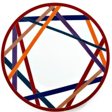 Фарфоровая подставка Nastri (32 см)