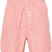 Полосатые шорты средней посадки