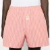 Полосатые шорты средней посадки