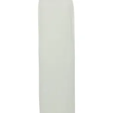 Плиссированное платье миди с плетеными бретелями