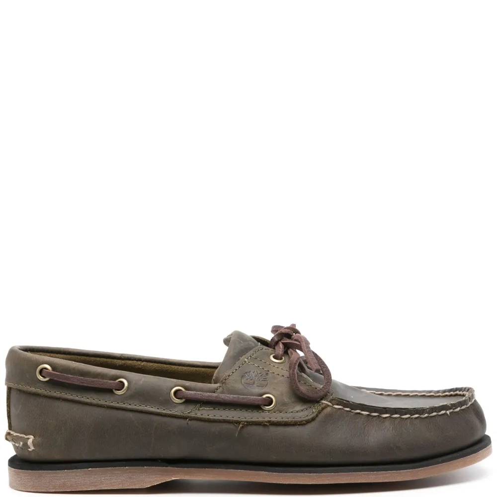 Топсайдеры с тисненым логотипом Топсайдеры с тисненым логотипом