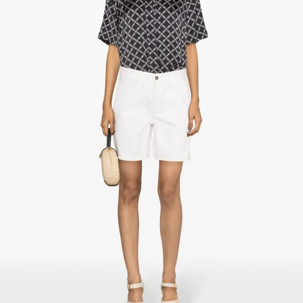 Атласная рубашка с логотипом