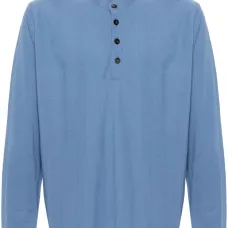 Рубашка поло с воротником-стойкой