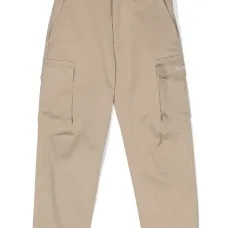 Зауженные брюки карго средней посадки