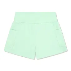 Шорты в рубчик с логотипом