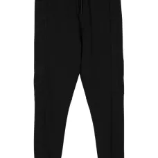 Спортивные брюки с логотипами на лампасах