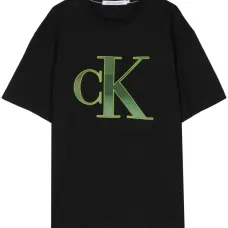 Футболка с перфорированным логотипом Футболка с перфорированным логотипом