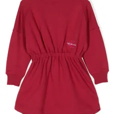 Платье с вышитым логотипом Платье с вышитым логотипом