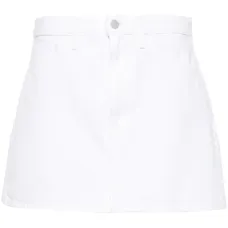 Джинсовая мини-юбка А-силуэта