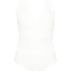 Боди с вырезом халтер