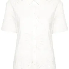 Рубашка с английской вышивкой