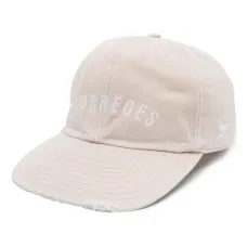 Кепка с вышитым логотипом и эффектом потертости