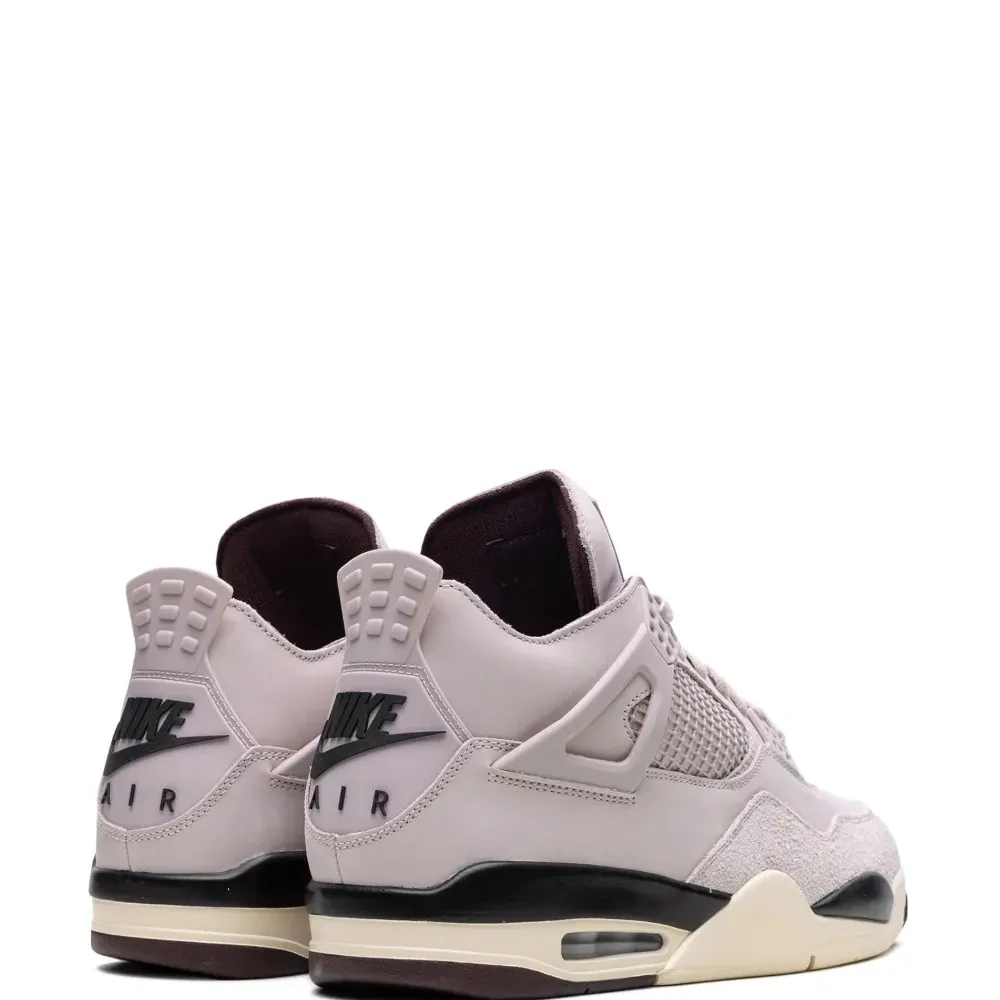 Кроссовки Air Jordan 4 Fossil Stone из коллаборации с A Ma Manière Кроссовки Air Jordan 4 Fossil Stone из коллаборации с A Ma Manière