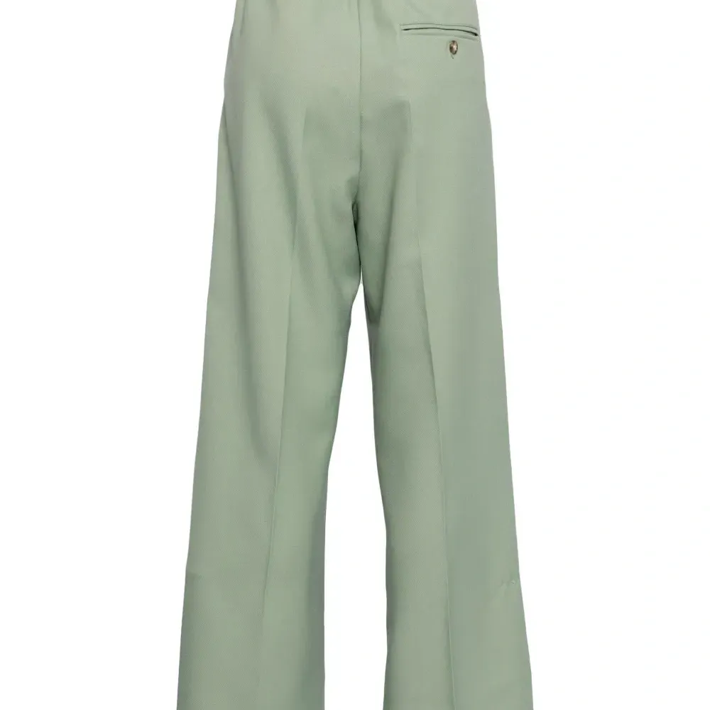 Брюки палаццо с логотипом