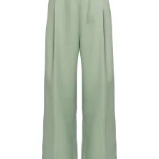 Брюки палаццо с логотипом