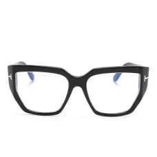 Очки в геометричной оправе