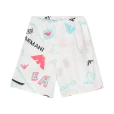 Поплиновые шорты с логотипом