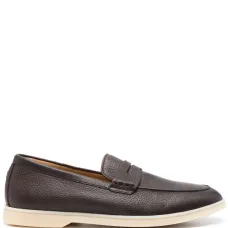 Кожаные лоферы