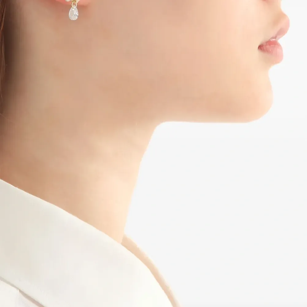 Серьги-подвески с жемчугом Серьги-подвески с жемчугом