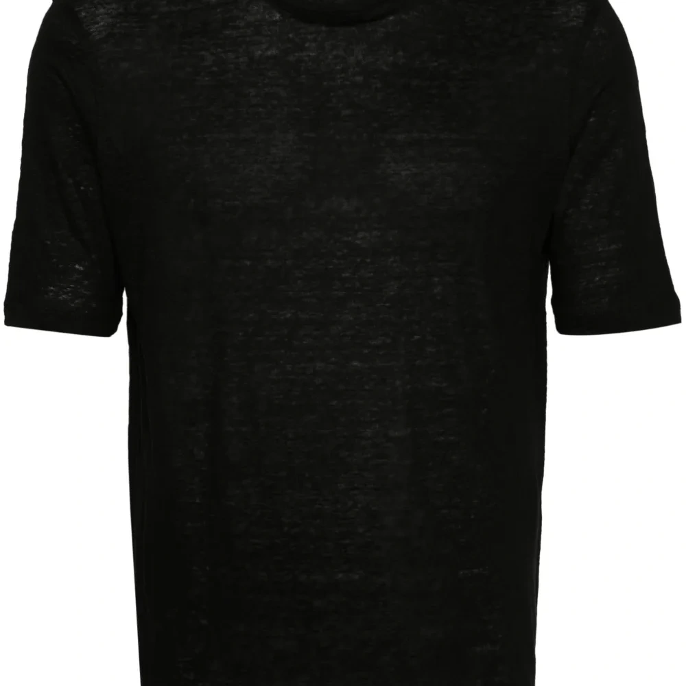 Льняная футболка