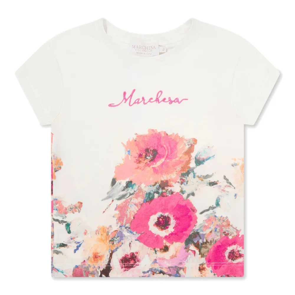 Футболка с вышитым логотипом