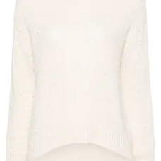 Джемпер с круглым вырезом