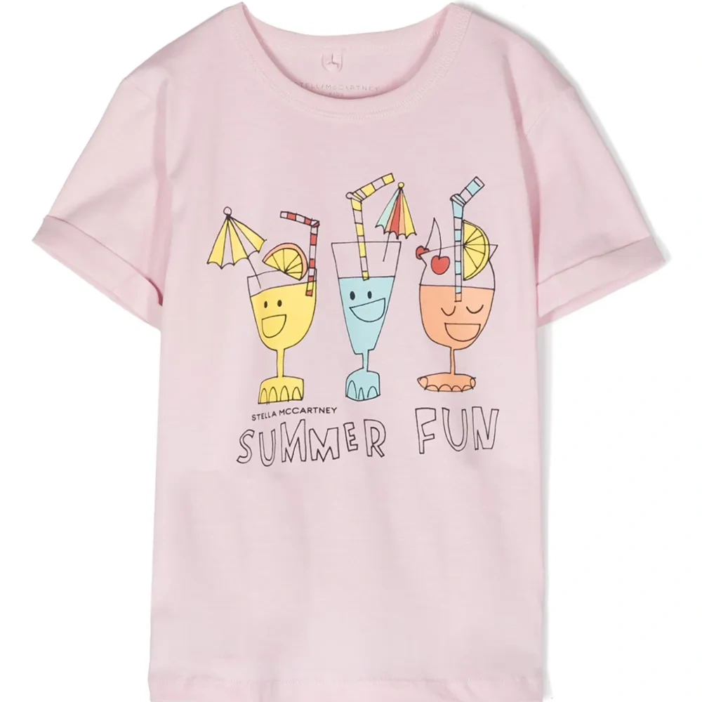 Футболка из органического хлопка с графичным принтом