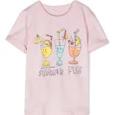 Футболка из органического хлопка с графичным принтом