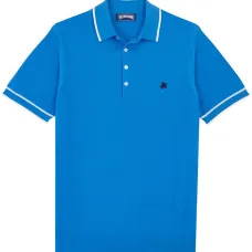 Рубашка поло с вышитым логотипом