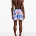 Плавки-шорты с кулиской и графичным принтом