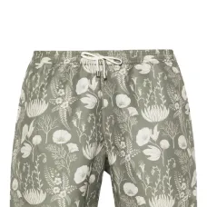 Плавки-шорты с принтом
