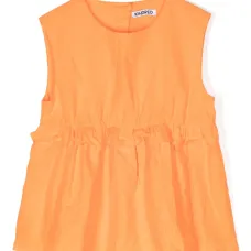 Блузка из органического хлопка с оборками Блузка из органического хлопка с оборками