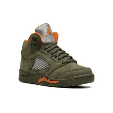 Кроссовки Air Jordan 5 Olive