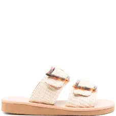 Соломенные сандалии Iaso