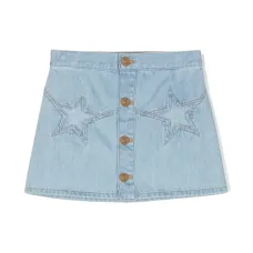 Юбка мини с вышивкой