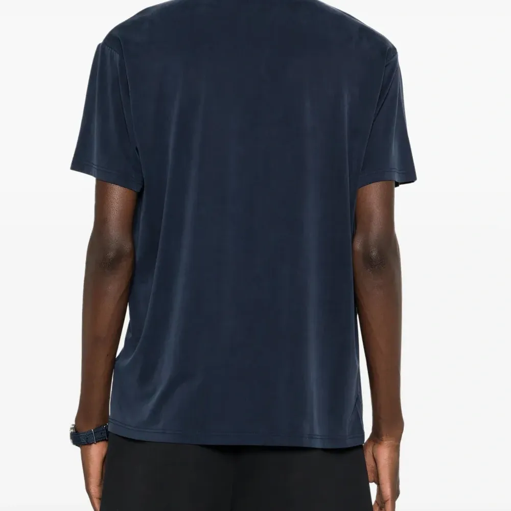 Футболка из джерси с круглым вырезом