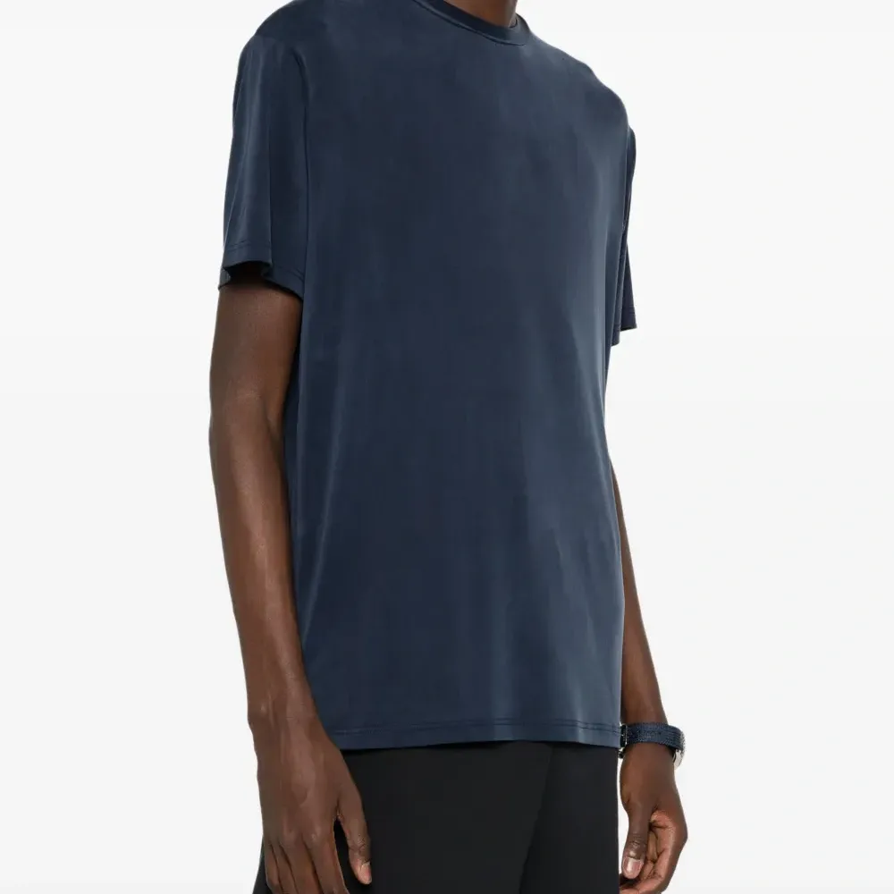 Футболка из джерси с круглым вырезом