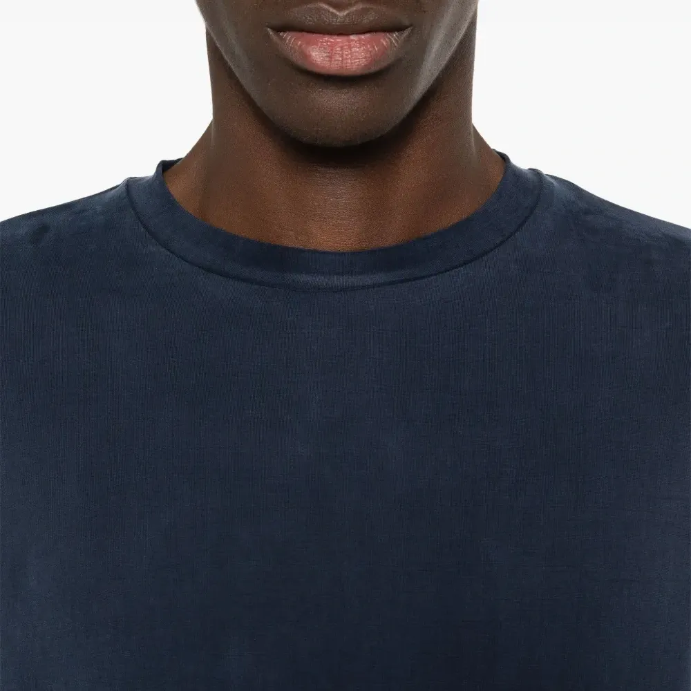 Футболка из джерси с круглым вырезом